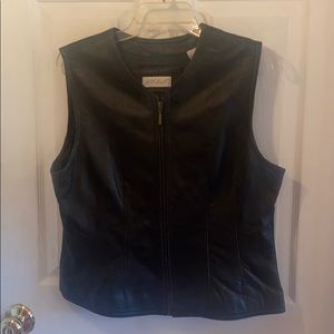 Lord and Taylor 10 vintage leather vest